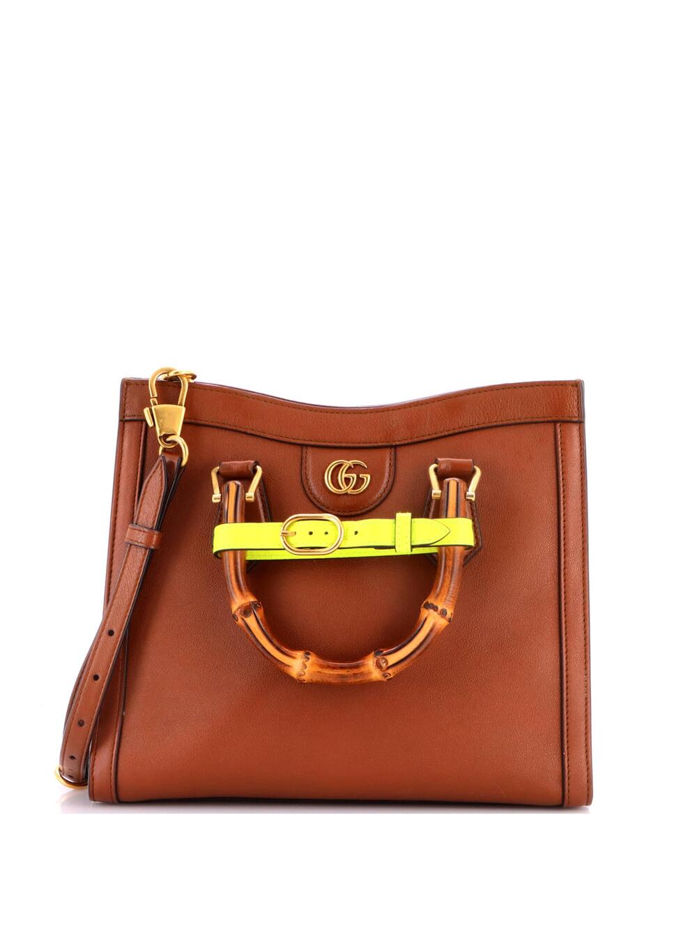 Gucci Diana Nm Bamboo Handle Tote #348156G24B